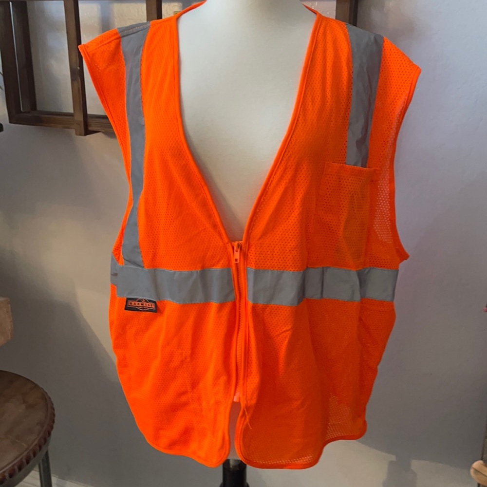 Running Reflective Orange Vest